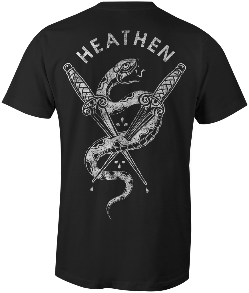 heathen.snake_daggers.mens.tee