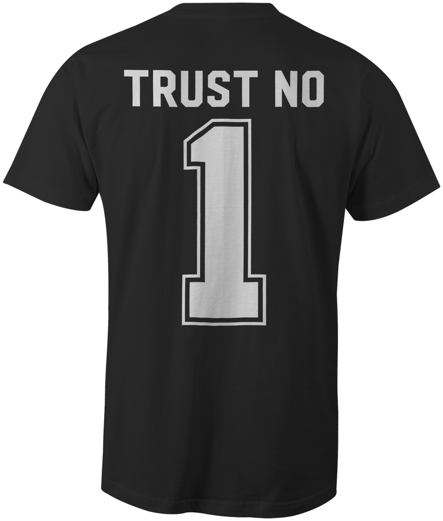 Mister Tee T-Shirt Trust No One – Stile Urban Basic – Uomo Donna - 4