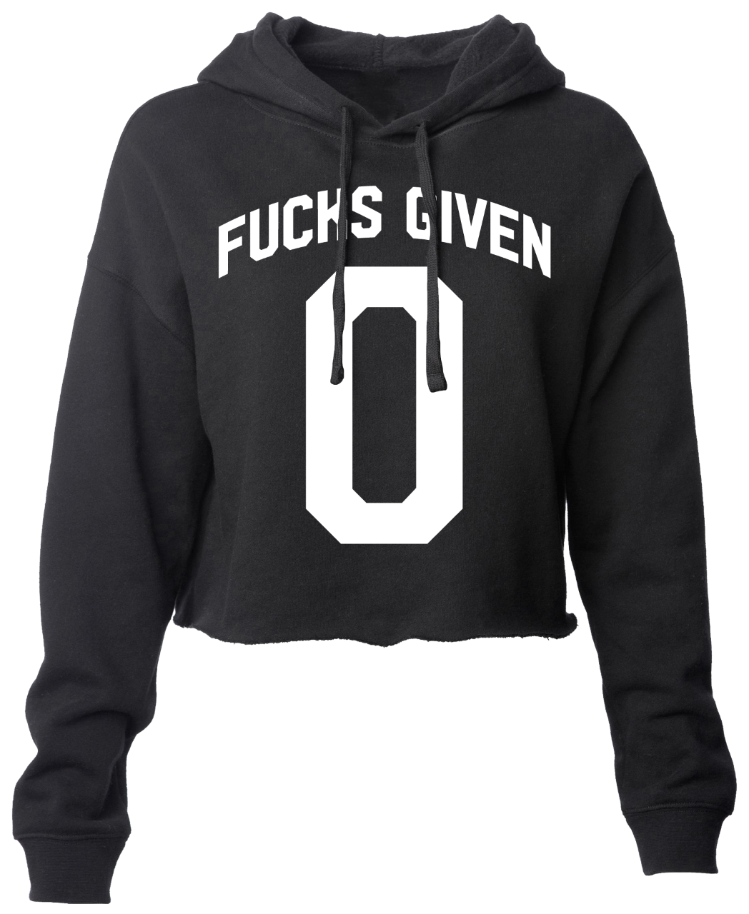 Women's F's Given Crop Hoodie