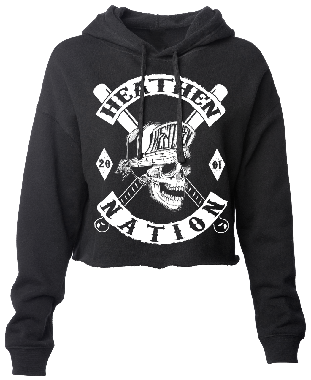 Women's Heathen Nation Crop Hoodie