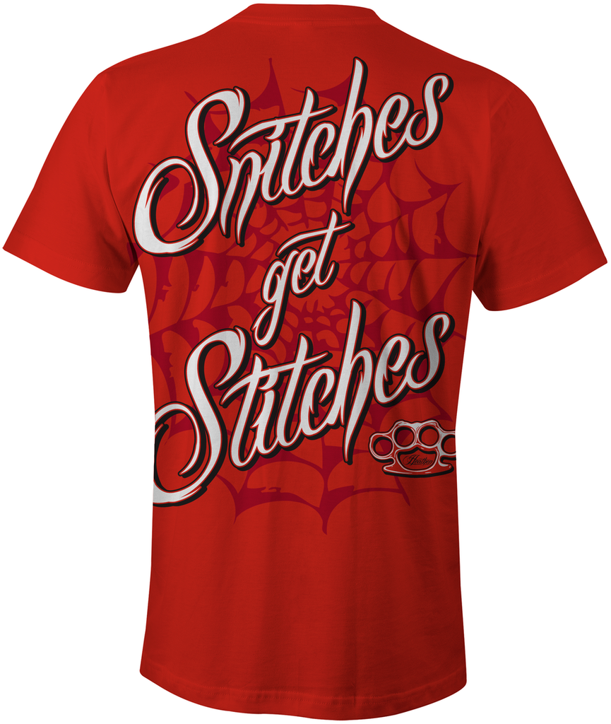Snitches Get Stitches TShirt Heathen